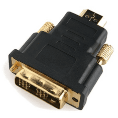 Gembird Cablexpert Adapter DVI-D male -->HDMI male (A-HDMI-DVI-1) (A-HDMI-DVI-1)