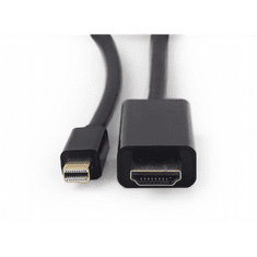 Gembird Mini DisplayPort 1.2 -> HDMI M/M kábel 1.8m fekete (CC-mDP-HDMI-6) (CC-mDP-HDMI-6)