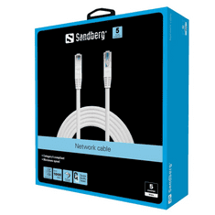 Sandberg UTP kábel Cat6 5m fehér (506-96) (506-96)