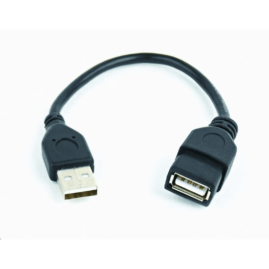 Gembird Cablexpert USB 2.0 A-A hosszabbító kábel 15cm (CCP-USB2-AMAF-0.15M) (CCP-USB2-AMAF-0.15M)