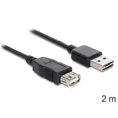 DELOCK 83371 Easy-USB 2.0 A apa --> USB 2.0 A anya hosszabbító kábel 2 m (83371)