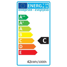 Avide Halogén izzó Classic 42W E27 2000h (AHG27WW-42W)