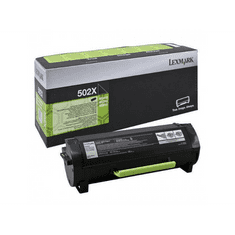 Lexmark 502X extra nagy kapacitású festékkazetta fekete (50F2X00) (502x)