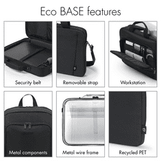 DICOTA Notebook táska D30919-RPET, Eco Multi BASE 14-15.6" Blue (D30919-RPET)