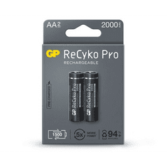 GP ReCyko Pro Professional AA (HR6) 2000mAh akku (2db/csomag) (B2220) (B2220)