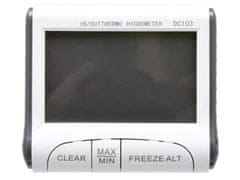 Verkgroup LCD vezeték nélküli kültéri időjárás állomás + érzékelő