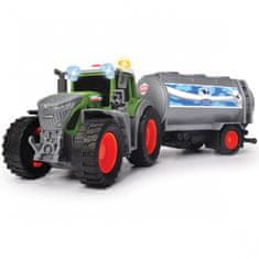 DICKIE Farm Fendt traktor tejes pótkocsival 26cm