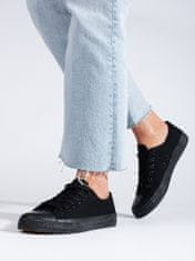 Amiatex Női tornacipő 101602 + Nőin zokni Gatta Calzino Strech, fekete, 38