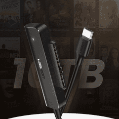 Ugreen USB-C 3.0 --> SATA 2.5" adapter 0,5m fekete (70610) (UG70610)