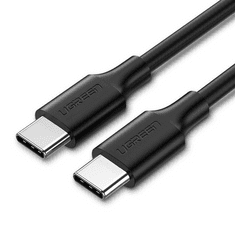 Ugreen USB-C– USB-C kábel, 0.5m, fekete (50996) (UG50996)