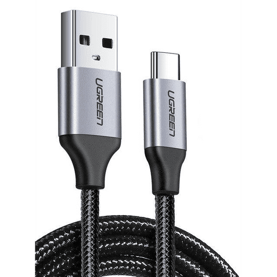 Ugreen US288 USB- USB-C-hez kábel 3m fekete (60408) (UG60408)