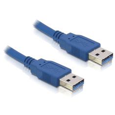 DELOCK DL82430 USB 3.0-A kábel apa / apa 1.5m (DL82430)