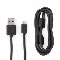 Xiaomi USB töltő- és adatkábel, microUSB, 100 cm, Xiaomi, fekete, gyári (73733)