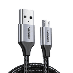 Ugreen USB-A - micro USB kábel 1.5m fekete (60147) (UG60147)