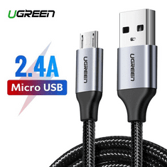 Ugreen USB-A - micro USB kábel 1.5m fekete (60147) (UG60147)