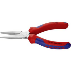 Knipex Hosszúcsőrű fogó 140 mm, hosszú, lapos, fogazott pofa, 30 15 140 (30 15 140)