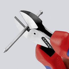 Knipex Kompakt oldalcsípőfogó, nagy áttételű, polírozott fej, többkomponensű burkolattal, X-Cut 73 02 160 (73 02 160)