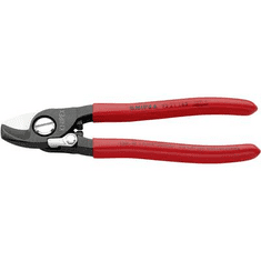 Knipex Kábelolló 165 mm, barnított, vágóérték: O 15 mm, 95 21 165 (95 21 165)