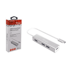 Equip USB 3.0 Hub 4port ezüst (128958) (equip128958)