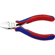 Knipex Elektronikai oldalcsípőfogó, lágy/közepes huzal max.: O 1,6/1,3 mm, 77 42 130 (77 42 130)