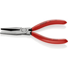 Knipex Hosszúcsőrű fogó 140 mm, hosszú, lapos, fogazott pofa, 30 11 140 (30 11 140)