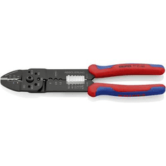 Knipex 97 32 240 Krimpelőfogó Szigetelt kábelsaruk, Szigetelt dugós csatlakozó 1.5 ... 6 mm2 (97 32 240)