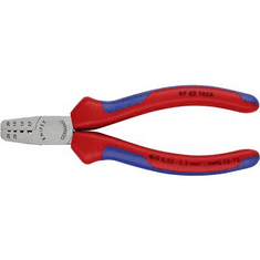 Knipex Krimpelő fogó érvéghüvelyekhez 145 mm, polírozott fej, 97 62 145 A (97 62 145 A)