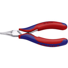 Knipex Elektronikai markolófogó 115 mm, lapos, széles csőrrel, 35 12 115 (35 12 115 SB)