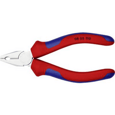 Knipex Mini kombinált fogó, 110 mm, vágási érték: (közepes/kemény) O 2,5/1,6 mm, max. 10 mm2, 08 05 110 (08 05 110)