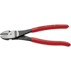 Knipex Erőkímélő oldalcsípőfogó, közepes/kemény/zongora huzal max.: O 4,2/3/2,5 mm, 74 01 200 (74 01 200)