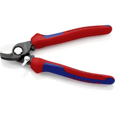 Knipex Kábelolló 165 mm, barnított, vágóérték: O 15 mm, 95 22 165 (95 22 165)