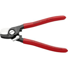 Knipex Kábelolló 165 mm, barnított, vágóérték: O 15 mm, 95 21 165 (95 21 165)