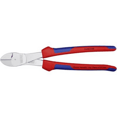 Knipex Erőkímélő oldalcsípőfogó, közepes/kemény/zongora huzal max.: O 4,6/3,5/3 mm, 74 05 250 (74 05 250)