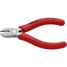 Knipex Oldalcsípőfogó, lágy/közepes/kemény huzal max.: O 3/2/1,2 mm, 70 11 110 (70 11 110)