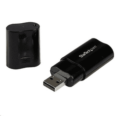 Startech StarTech.com 2.0 USB külső hangkártya fekete (ICUSBAUDIOB) (ICUSBAUDIOB)