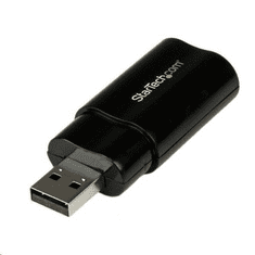 Startech StarTech.com 2.0 USB külső hangkártya fekete (ICUSBAUDIOB) (ICUSBAUDIOB)