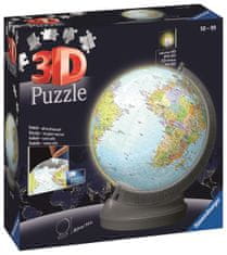 Ravensburger Puzzle-Ball Világító földgömb, 540 darab