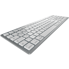 Cherry KW 9100 SLIM FOR MAC billentyűzet USB + Bluetooth QWERTZ Német Ezüst (JK-9110DE-1)