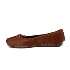 Clarks Balerina barna 39 EU Freckle DK Tan