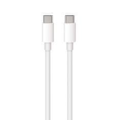 maXlife MXUC-05 kábel USB-C - USB-C 1,0 m 60 W fehér (OEM0101020)