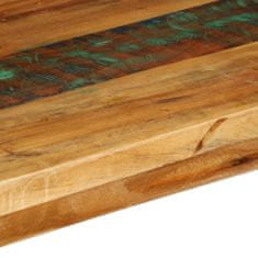 Vidaxl tömör újrahasznosított fa tálalóasztal 120 x 35 x 76 cm 247323