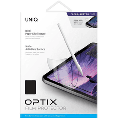 UNIQ Apple iPad Mini (2021) (8.3), Kijelzővédő fólia, Matt, Optix Paper Sketch, Clear Prémium (S63054)