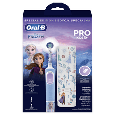 Oral-B Elektromos fogkefe Pro Kids Jégvarázs + utazótáska