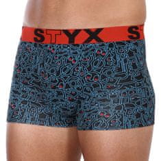 Styx Férfi boxeralsó art sport gumi firkálás (G1256) - méret XL