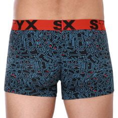 Styx Férfi boxeralsó art sport gumi firkálás (G1256) - méret XL