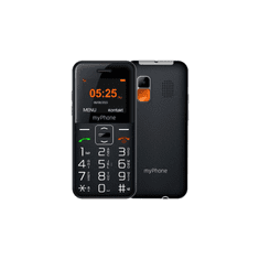 myPhone Halo Easy mobiltelefon fekete (hebk)