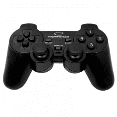 Esperanza EG106 VIBRATION GAMEPAD PS2/PS3/PC USB fekete (EG106)