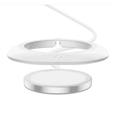 Spigen Mag Fit MagSafe töltőpad tartó, fehér (AMP02563) (AMP02563)