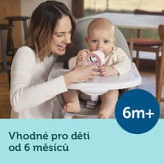 Canpol babies Nem adagolós pohár szívószállal és súllyal Egzotikus állatok 270 ml sárga, 6m+