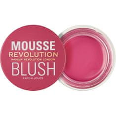 Makeup Revolution Arcpirosító Mousse Blush 6 g (Árnyalat Juicy Fuchsia Pink)